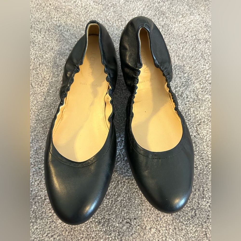 Jcrew Black Flats